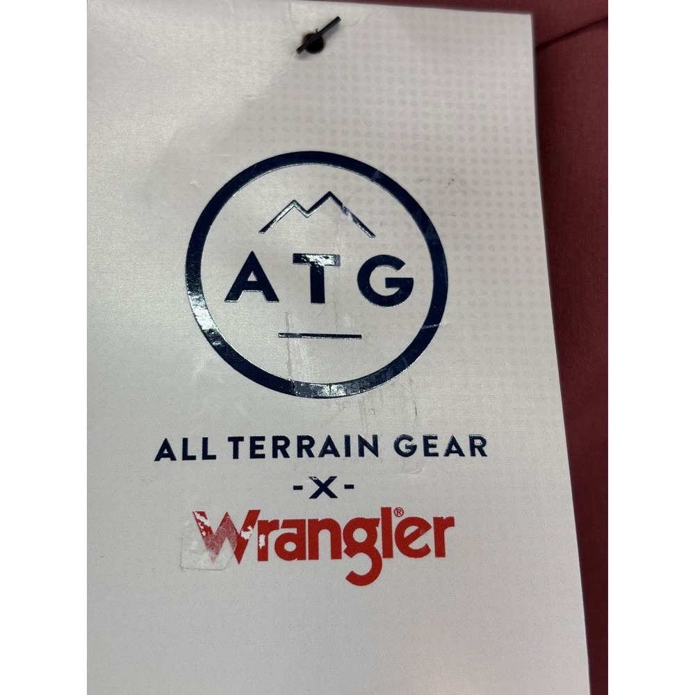 Wrangler ATG X All Terrain Gear Shirt Women's Medium‎ Button Western Mauve New - Picture 7 of 12